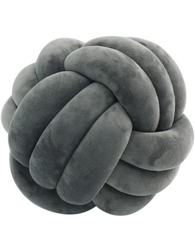 Coussin Noeud Anti-Stress Gris