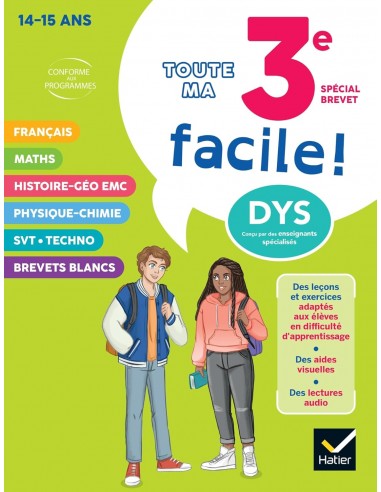 Cahier de vacances 3eme-Dys