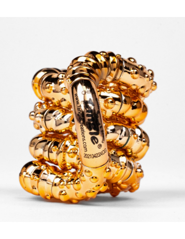 Tangle sensoriel métallique texturé-...