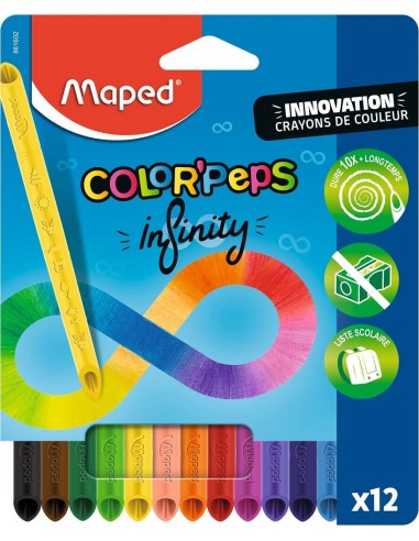 Crayons de couleur Color’Peps Infinity