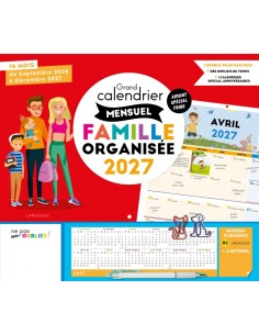 Grand calendrier mensuel...